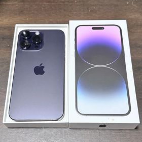 iPhone14 ProMax 256GB ディープパープル バッテリー純正新品