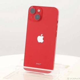 ソフマップ 〔中古品〕 iPhone14 128GB プロダクトレッド MPV93J／A SIMフリー【377】