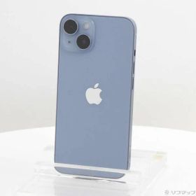 ソフマップ 〔中古品〕 iPhone14 128GB ブルー MPVJ3J／A SIMフリー【305】
