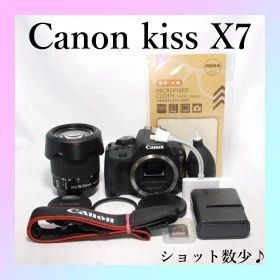 ✨Canon EOS Kiss X7✨ショット数少✨軽量モデル✨初心者おすすめ✨