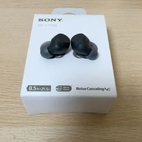 SONY イヤホン WF-C710N ブラック 両耳のみ 付属品あり