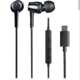 【新品】オーディオテクニカ ATH-CKD30C BK イヤホン 有線 USB