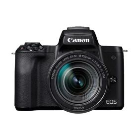 【中古】【1年保証】【美品】Canon EOS Kiss M EF-M 18-150 IS STM レンズキット ブラック