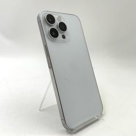 【全額返金保証】【最速発送】 iPhone Pro Max 14 256GB シルバー SIMフリー 白ロム 動作確認済 88%