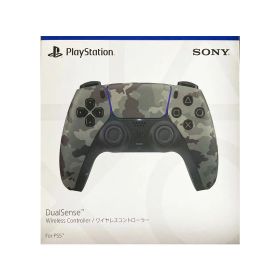 【新品】SONY ソニー PS5 ワイヤレスコントローラー CFI-ZCT1J06 グレーカモフラージュ