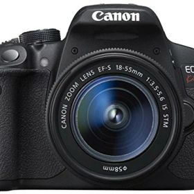 【中古】【非常に良い】Canon デジタル一眼レフカメラ EOS Kiss X7i レンズキット EF-S18-55mm F3.5-5.6 IS STM付属 ブラック KISSX7I-1855ISSTMLK