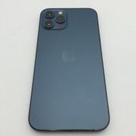 中古 【SoftBank】Apple iPhone12 Pro 6.1インチ 256GB (パシフィックブルー) MGMD3J/A 143839 状態： A:美品