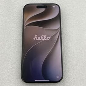 中古 【国内版SIMフリー】Apple iPhone16 Pro 128GB ブラックチタニウム MYMV3J/A 170259 状態： B:良品
