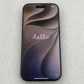 中古 【国内版SIMフリー】Apple iPhone16 Pro 128GB ブラックチタニウム MYMV3J/A 170259 状態： B:良品