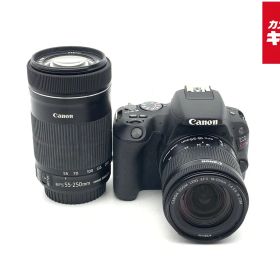【中古】 【並品】 キヤノン デジタル一眼レフ EOS Kiss X9 ダブルズームキット ブラック 【デジタル一眼レフ】 【6ヶ月保証】