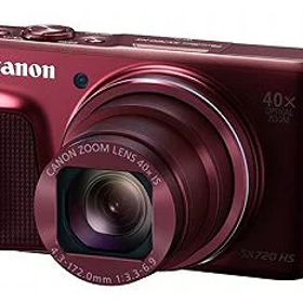 【中古】(非常に良い)Canon デジタルカメラ PowerShot SX720 HS レッド 光学40倍ズーム PSSX720HSRE