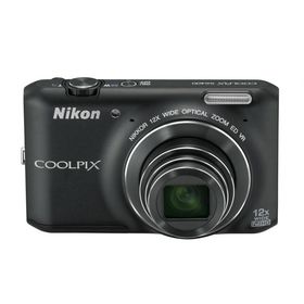 【中古】Nikon デジタルカメラ COOLPIX S6400 タッチパネル液晶 光学12倍ズーム スマートブラック S6400BK