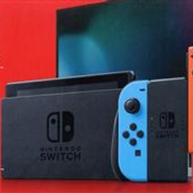 Nintendo Switch Joy-Con(L) ネオンブルー/(R) ネオンレッド(HADSKABAA)(バッテリー拡張モデル)