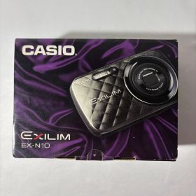 【中古美品】CASIO EXILIM EX-N10 ブラック デジタルカメラ 箱付き 動作未確認 Y-629