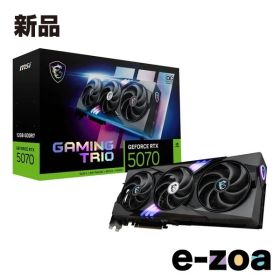 MSI エムエスアイ GeForce RTX 5070 12G GAMING TRIO OC G5070-12GTC (2648658)