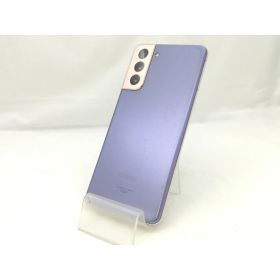 【中古】SAMSUNG au 【SIMロックあり】 Galaxy S21 5G ファントムバイオレット 8GB 256GB SCG09【川崎】保証期間1ヶ月【ランクB】