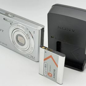 【良品】SONY Cyber-shot DSC-W610 シルバー ソニー サイバーショット コンパクトデジタルカメラ