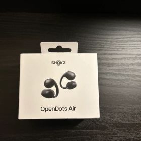 SHOKZ OpenDots Air ワイヤレスイヤホン ブラック