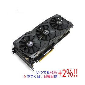 【中古】ASUS グラフィックボード ROG-STRIX-RTX2080-O8G-GAMING PCIExp 8GB【いつでも+1％！5のつく日と日曜日は+2%！】 爆買
