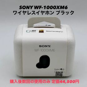SONY WF-1000XM6 ワイヤレスイヤホン ブラック ノイズキャンセル