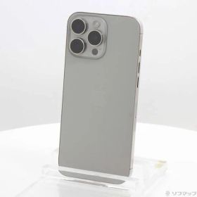 ソフマップ 〔中古品〕 iPhone16 Pro Max 256GB ナチュラルチタニウム MYWK3J／A SIMフリー【269】
