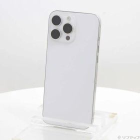 ソフマップ 〔中古品〕 iPhone16 Pro Max 256GB ホワイトチタニウム MYWH3J／A SIMフリー【352】