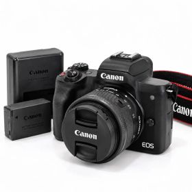 Canon EOS M50 Kiss M 標準レンズキット 動作良好 付属品あり
