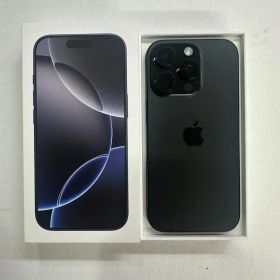 Apple iPhone 16 pro 1TB ブラック バッテリー 89％