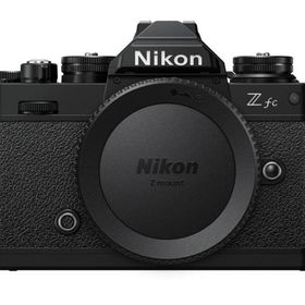 【中古】Nikon ニコン Zfc ボディ ブラック 初心者向け ミラーレス一眼カメラ APS-C Vlog 人・動物認識 小型・コンパクト Zマウント フィルムカメラニコンFM2インスパイヤ ダイヤル操作 【SnapBridge対応】画