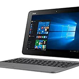 【中古】ASUS 2in1パソコン T101HA/10.1型Atom x5-Z8350 /限定モデルは標準 4Gメモリ/ eMMC64GB/グレー/T101HA-GR029T