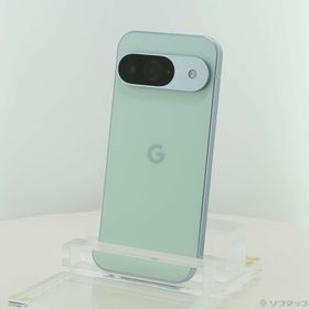 (中古)GOOGLE Google Pixel 9 128GB ウィンターグリーン G1B60 Softbank SIMフリー(377-ud)