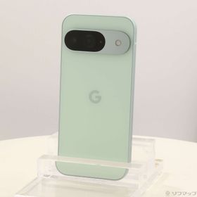(中古)GOOGLE Google Pixel 9 128GB ウィンターグリーン G1B60 au SIMフリー(349-ud)