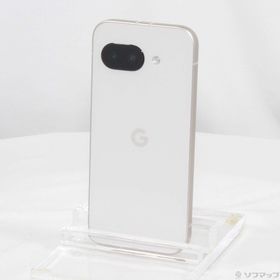 (中古)GOOGLE Google Pixel 9a 128GB ポーセリン G3Y12 docomo SIMフリー(269-ud)
