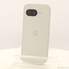 (中古)GOOGLE Google Pixel 9a 128GB ポーセリン G3Y12 docomo SIMフリー(377-ud)