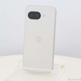 (中古)GOOGLE Google Pixel 9a 128GB ポーセリン G3Y12 au SIMフリー(377-ud)