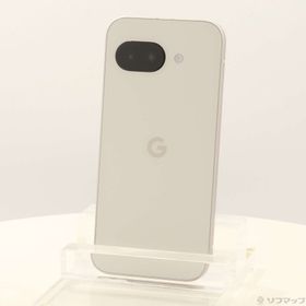 (中古)GOOGLE Google Pixel 9a 128GB ポーセリン G3Y12 docomo SIMフリー(377-ud)
