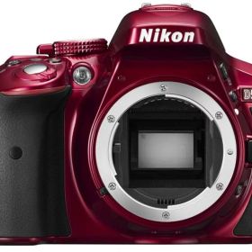 【中古】Nikon デジタル一眼レフカメラ D5300 レッド 2400万画素 3.2型液晶 D5300 RED
