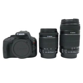 中古 デジタル一眼ダブルズーム/EOS Kiss X7Canon キャノンEOS Kiss X7ダブルズーム 041074003872コンディションランク【AB】（商品 No.25-0）