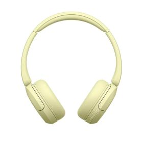 ソニー ワイヤレスヘッドホン WH-CH520 イエロー Bluetooth 軽量設計 約147g 専用アプリ対応により好みの音質にカスタマイズできる「イコライザー」設定対応 最大50時間連続再生 3分充電で最大1.