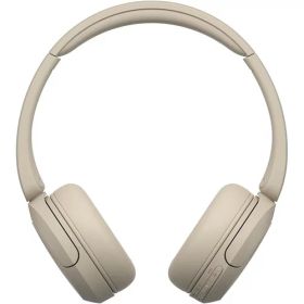ソニー(SONY) ワイヤレスヘッドホン WH-CH520:Bluetooth対応/軽量設計 約147g/専用アプリ対応により好みの音質にカスタマイズできる「イコライザー」設定対応/ベージュ WH-CH520 C 小