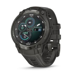 ガーミン Instinct Crossover AMOLED Charcoal Grey 【Suica対応】スマートウォッチ 010-03398-30[0100339830] 返品種別A