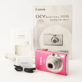 キヤノン Canon IXY DIGITAL 110 IS ピンク 3x IS 光学ズーム 手振れ補正