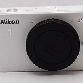 【中古】【39shop】Nikon★ミラーレス一眼カメラ Nikon 1 ニコンワン J1 ジェイワン 標準ズームレンズキット ホワイトN1 J1HLK WH(非常に良い)