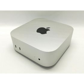 【中古】Apple Mac mini M4(CPU:10C/GPU:10C) 16GB/256GB シルバー MU9D3J/A (M4・2024)【秋葉4号】保証期間１ヶ月【ランクA】