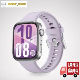HUAWEI WATCH FIT 4 スマートウォッチ 薄型軽量 1.82インチ大画面 アウトドアに適した気圧計と測位システム 通知 フィットネス ヘルストラッカー 情緒測定 10日間ロングバッテリー iOS/Android パープル
