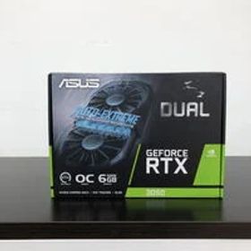 中古 ASUS DUAL-RTX3050-O6G(RTX3050 6GB) 5110001730 状態： C:並品