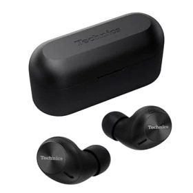 テクニクス ワイヤレスイヤホン EAH-AZ40M2-K ブラック bluetooth ノイズキャンセリング 3台マルチポイント IPX4 LDAC対応 ハイレゾ音質再生 アプリ対応