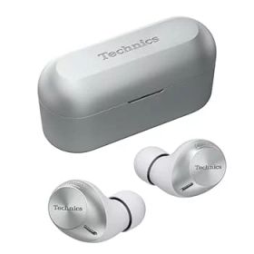 【中古】［非常に良い］テクニクス ワイヤレスイヤホン EAH-AZ40M2-S シルバー bluetooth ノイズキャンセリング 3台マルチポイント IPX4 LDAC対応 ハイレゾ音質再生 ア