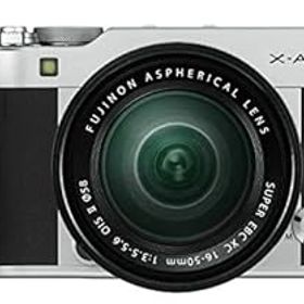 【中古】［非常に良い］富士フイルム(FUJIFILM) ミラーレス一眼カメラ X-A5レンズキット シルバー X-A5LK-S