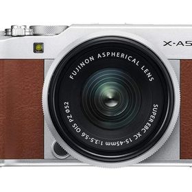 【中古】富士フイルム(FUJIFILM) ミラーレス一眼カメラ X-A5レンズキット ブラウン X-A5LK-BW